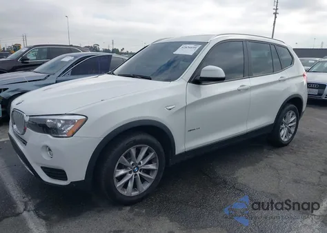 2017 BMW X3 xDrive28I z USA, uszkodzony, nr VIN 5UXWX9C39H0W76943